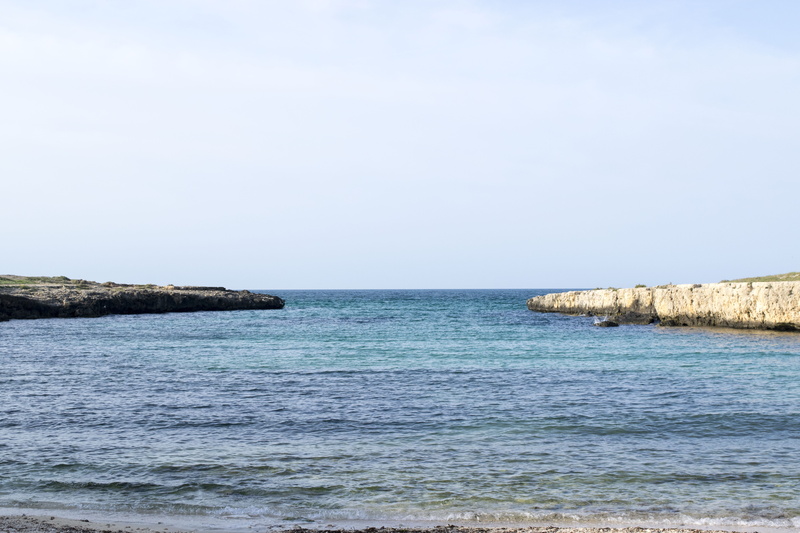 water, beauty in nature, horizon, sea, clear sky, blue, groyne, day, tranquility, monopoli, nature, waterfront, no people, sky, non-urban scene, idyllic