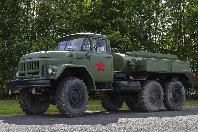 military truck, truck, 1080P, ZIL