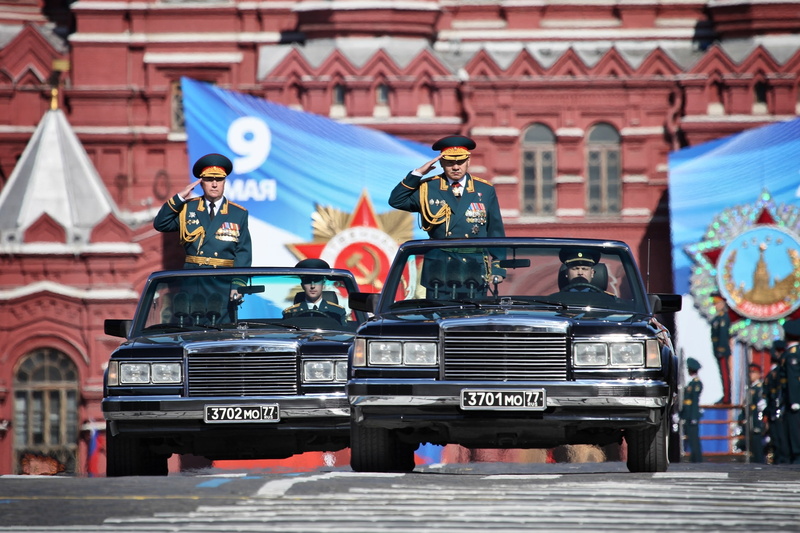 1080P, The Minister of defence, parade, Russia, holiday, ZIL, Shoigu, Victory Parade, Red Square, May 9