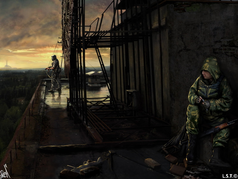 person shooter, atmosphere, S.T.A.L.K.E.R.: Call Of Pripyat, First, S.T.A.L.K.E.R.: Clear Sky, artwork, S.T.A.L.K.E.R., 720P, S.T.A.L.K.E.R.: Shadow Of