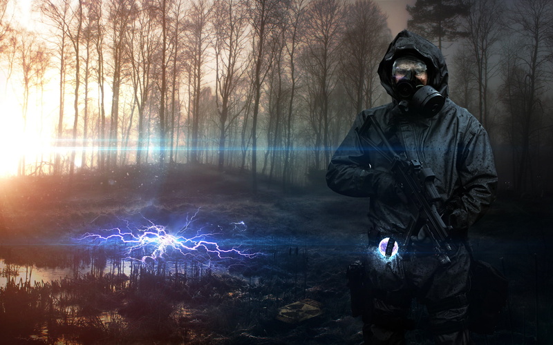 Vadim Sadovski, S.T.A.L.K.E.R.: Shadow Of Chernobyl, soldier, forest, weapon, apocalyptic, S.T.A.L.K.E.R.: Call Of Pripyat, S.T.A.L.K.E.R., Gamer, 1080P
