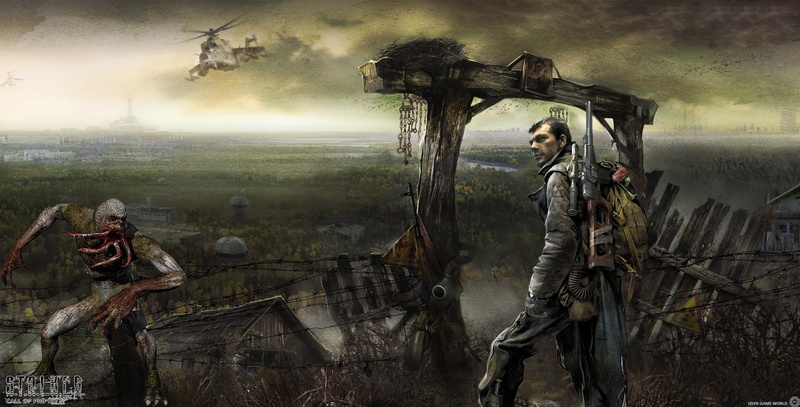 tree, military uniform, weapon, army soldier, standing, S.T.A.L.K.E.R.: Call of Pripyat, people, nature, plant, outdoors, gun, S.T.A.L.K.E.R., government