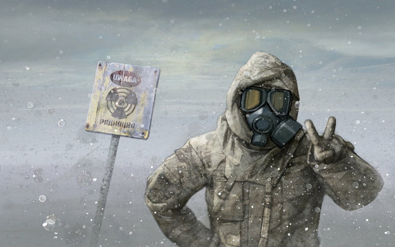 gas mask, tree, obscured face, protection, water, artwork, 720P, protective workwear, accidents and disasters, real, brown, military, adult, nature, unrecognizable person
