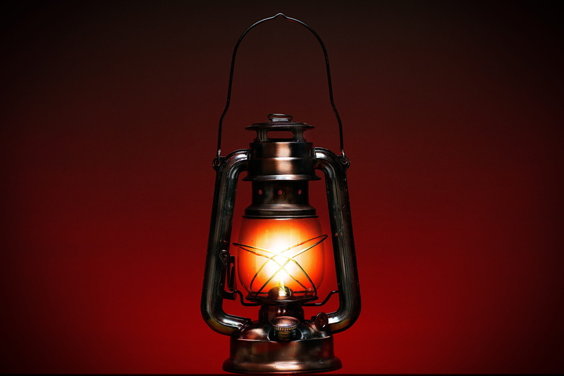 close-up, design, 5K, lamp, oil lamp, metal, retro styled, electricity, no people, flame, colored background, power supply, time travel, fire, dark, rustic