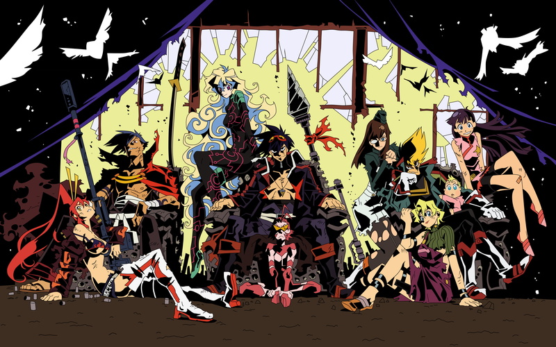 Teppelin Nia, Kamina, 2K, Simon, Tengen Toppa Gurren Lagann, Littner Yoko, anime