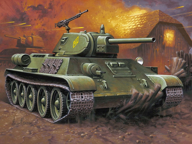 army, the battle, transportation, gun, Soviet, no people, 2K, protection, average, armored tank, fighting, history, figure, green, cannon, explosive, art