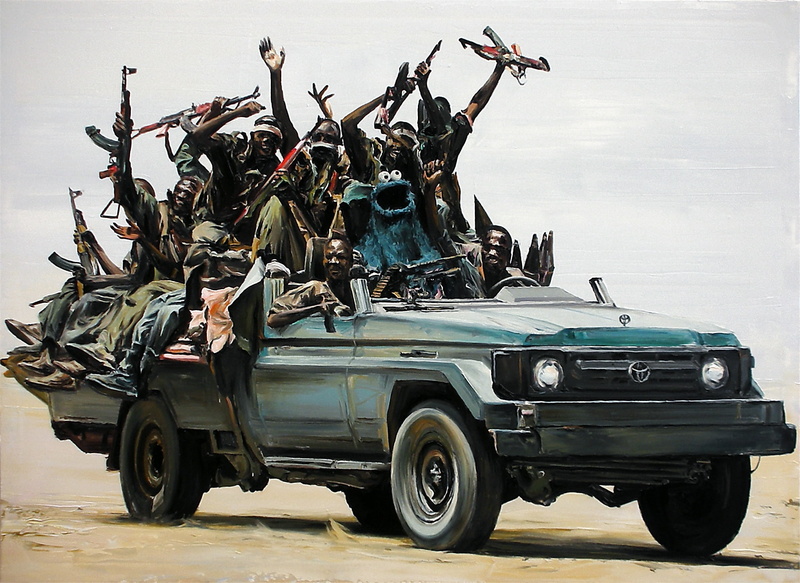 technology, pirates, african, somalia, art, vehicles, Toyota, 1080P, hd, ak, monster, cookie, x