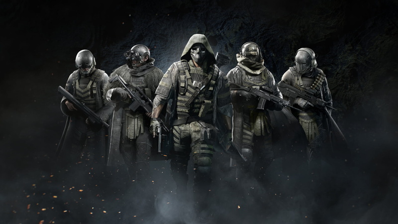 soldier, weapon, gun, mask, 1080P, Ghost Recon, video games, games art, Ghost Recon Breakpoint, Video Game Art