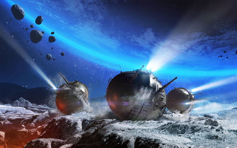 World Of Tanks, adventure, world, crash, tanks, Games, destruction, blue, ship, night, navy, sinking, ball, sky, nature, beauty in nature, exploration