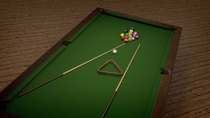 playing, wood - material, company, indoors, green, no people, balls, skill, large group of objects, 4K, leisure activity, billiard balls, leisure games