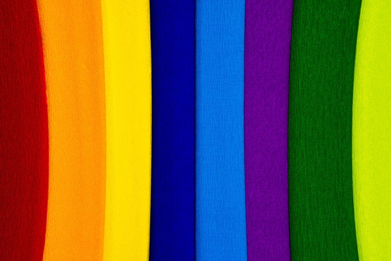 datailaufnahme, material, purple, in a row, magenta, office accessories, light blue, no people, color, vibrant color, textile, close, office, multi colored