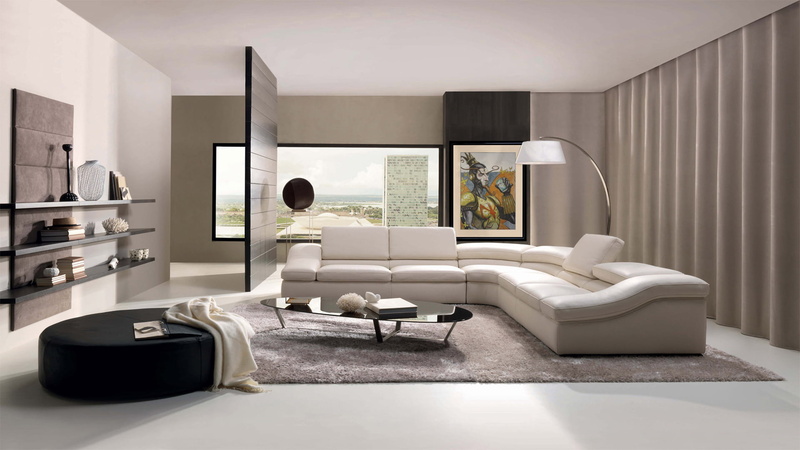 sofa, brown, comfortable, no People, cozy, sectional, flooring, wide, design, coffee table, home showcase interior, living Room, sparse, home Interior