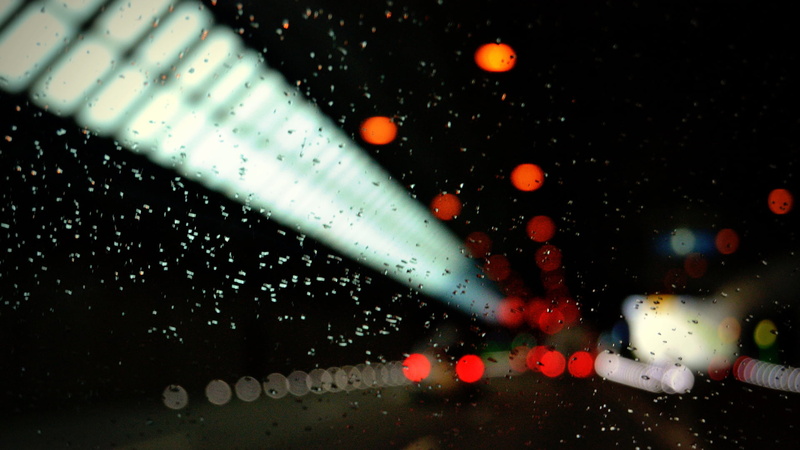colorful, drop, circle, 3d, rain, illuminated, rainy season, dark, star, technology, light, art, motor vehicle, city, decoration, shiny, modern, car, transparent