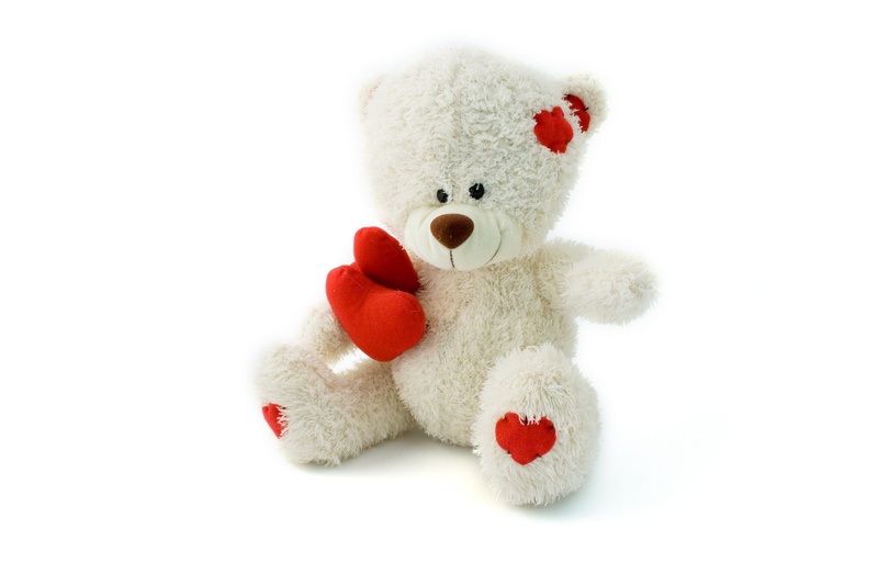 background, heart, teddy bear, man made object, single object, indoors, plush toy, cut out, red bear, representation, front, studio shot, children, childhood