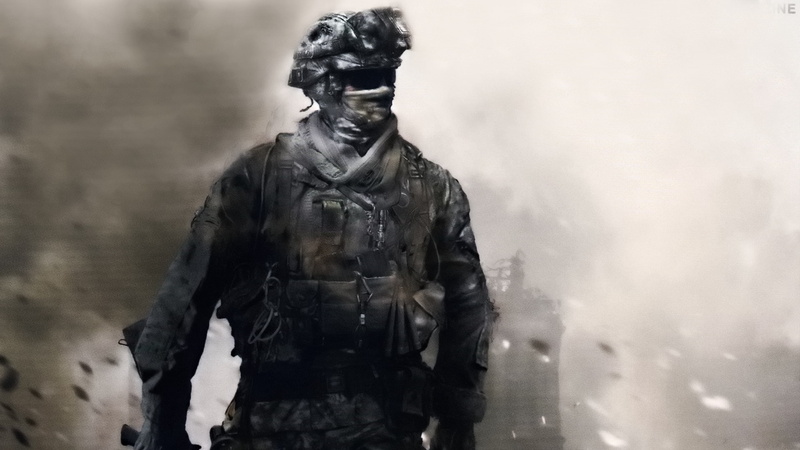 look, call of duty, glasses, soldier, mask, 1080P