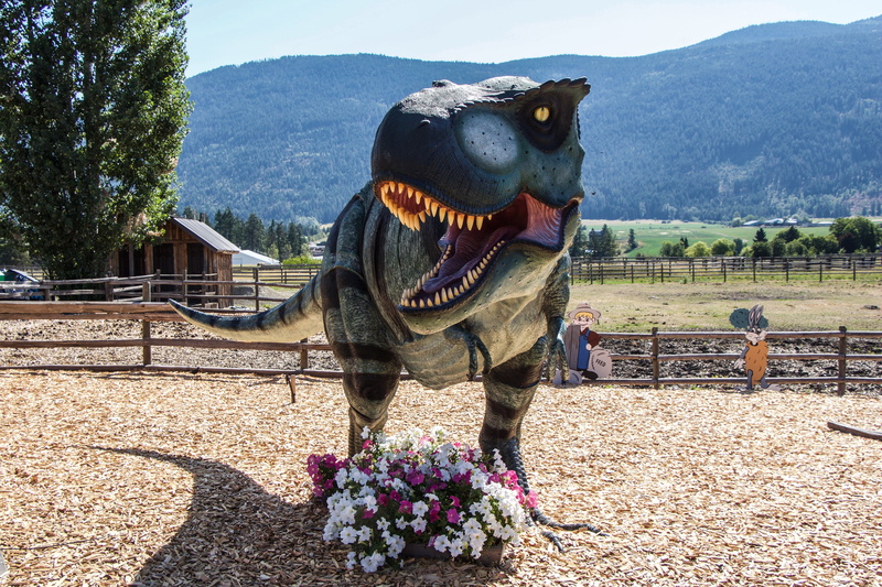 no people, rex, animal head, dinosaur, ancient, jurassic, sunlight, animal mouth, domestic animals, boundary, animal body part, plant, landscape, animal representation