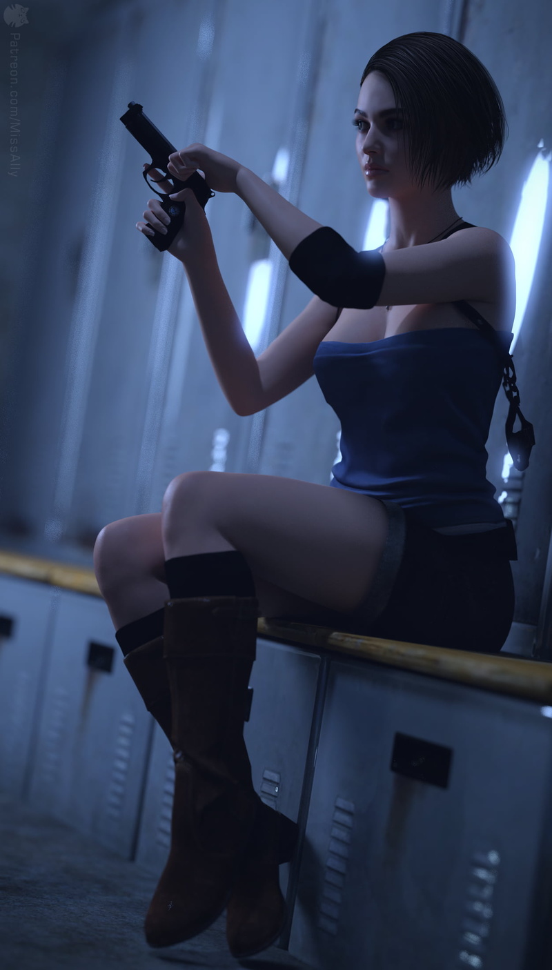 zombies, Resident Evil 3 Remake, biohazard, police, Jill Valentine, 1080P, video game girls, Capcom, video game characters, Nemesis, Resident Evil, Resident Evil 5