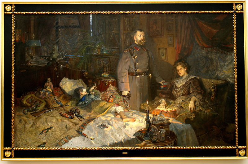 Paul Ryzhenko, Nicholas II, picture, 2K, family