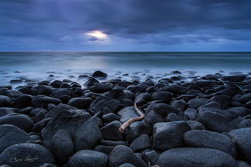 sky, Rocks, Canon 5D, shore, life, rock - Object, Gold Coast  Queensland, blue, water, stick, I can, sea, nature, Australia, outdoors, stone, dusk, coastline