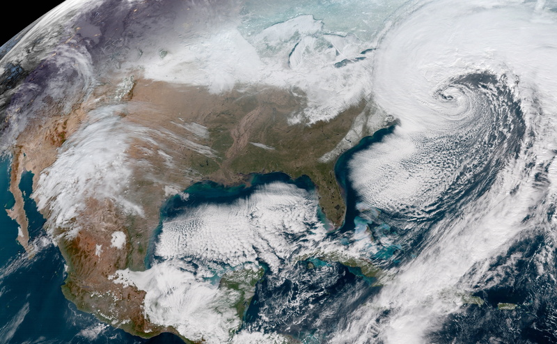 Storm, Nasa, Administration, day, Center, Water, no people, snow, sea, outdoors, National, Satellite, atmospheric, Geostationary, high angle view, Flight