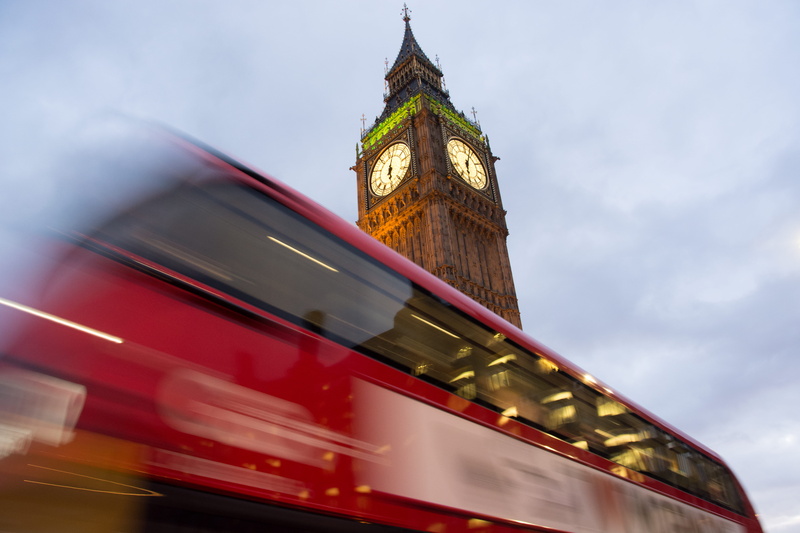 tower, travel destinations, red, building, long exposure, clock, mode of transportation, outdoors, back, clouds, time, lapse, elizabeth, city, motion, clock tower