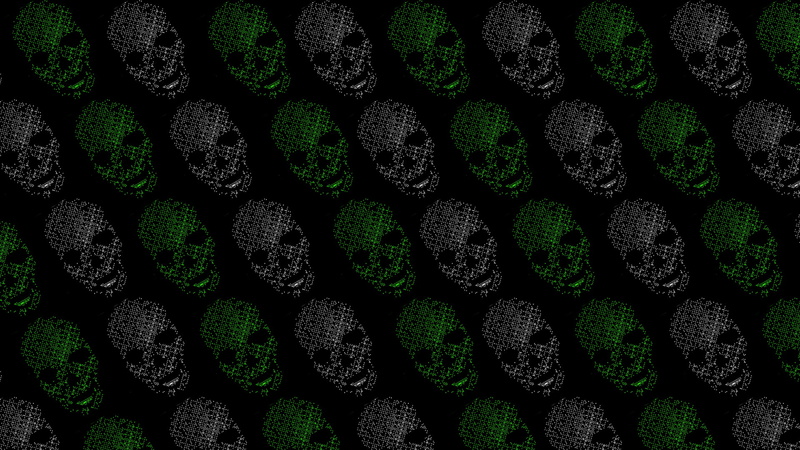 1080P, sport, design, pattern, abundance, still life, leisure games, high angle view, green, textured, skull, relaxation, indoors, Watch_Dogs 2, no people