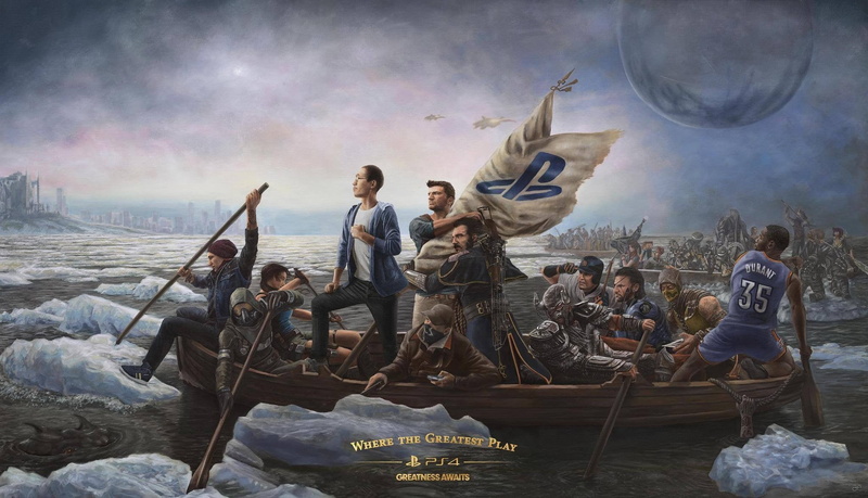 The Order: 1886, Mortal Kombat, people, sea, uncharted , men, PlayStation, fog, adult, Watch_Dogs, mode of transportation, smoke - physical structure