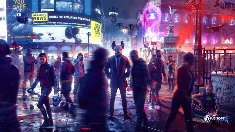 Ubisoft, Watch_Dogs, watch dogs legion, video games, 1080P