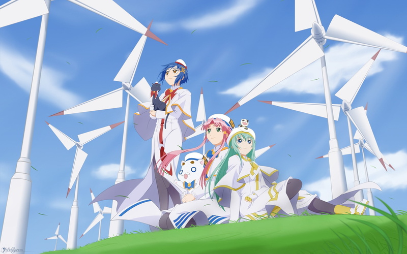 2K, anime, Aria, anime girls