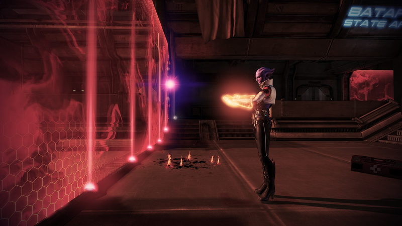 blurred motion, Mass Effect, full length, 1080P, application, metal industry, welding, one person, motion, real people, game, working, skill, welder, occupation