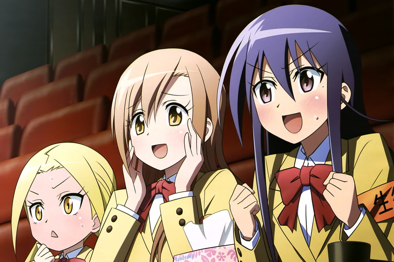 Suzu Hagimura, Seitokai Yakuindomo, Shino Amakusa, Aria Shichijou, 2K, Anime