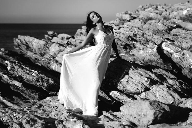 model, 1080P, women, women outdoors, Angelina Petrova, monochrome, 500px, Giovanni Zacche