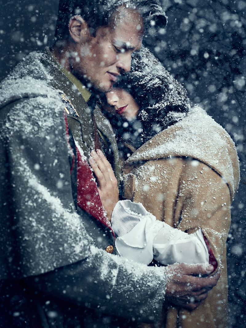 snowing, blizzard, snowflake, glove, warm clothing, looking, extreme weather, Martin Strauss, winter, cold temperature, 500px, clothing, standing, couple