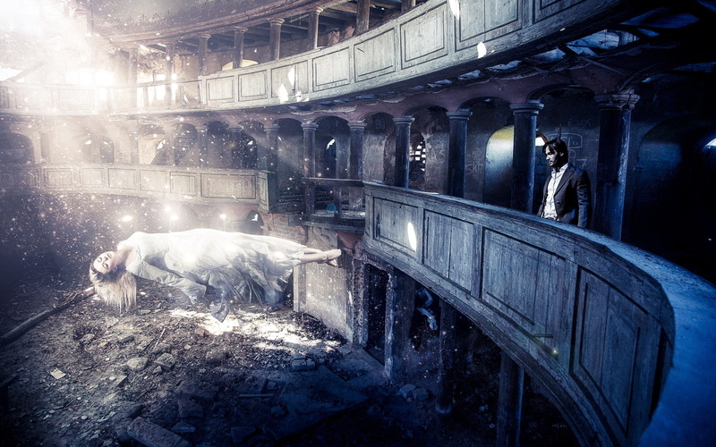 males, mood, decay, men, romance, sad, ghost, manipulation, gown, light, 1080P, dark, hell, sorrow, urban decay, women, sunbeams, girls, love, magical