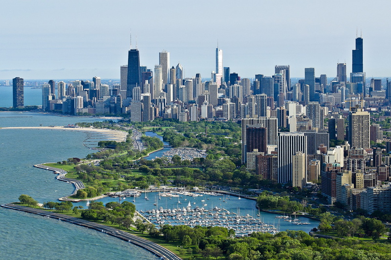Illinois, city, USA, Chicago, 1080P, the city