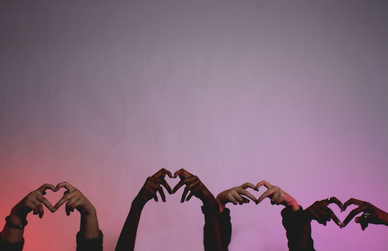 crowd, body part, group of people, human hand, diverse, heart, female, hand, arts culture and entertainment, leisure activity, valentines, human arm, enjoyment