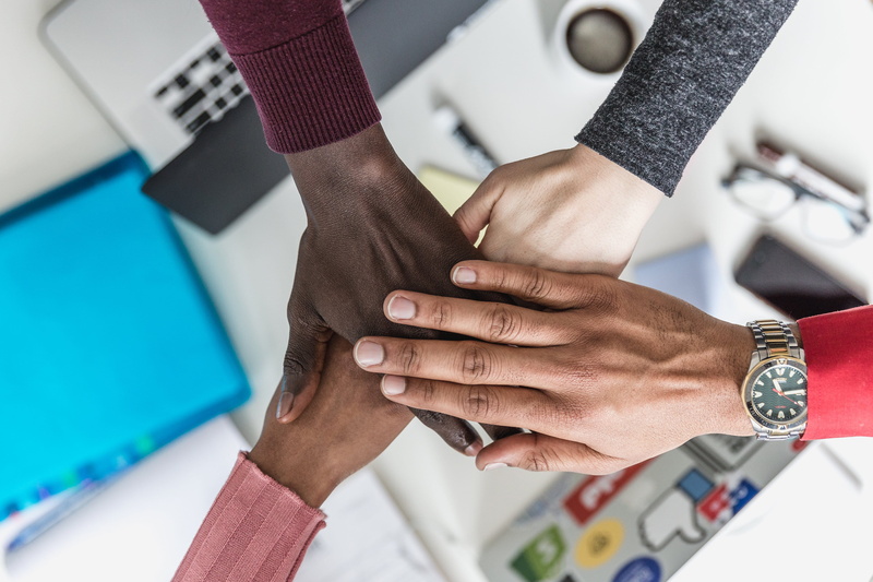 adult, occupation, communication, togetherness, photo, Team, ring, human hand, focus on foreground, hand, nail, Diversity, Hands, business person, 4K