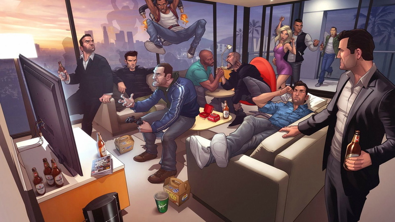 funny, team, adult, person, group, pretty, teamwork, fun, women, 1080P, working, smiling, casual, businesswoman, men, happy, happiness, laptop, businessman