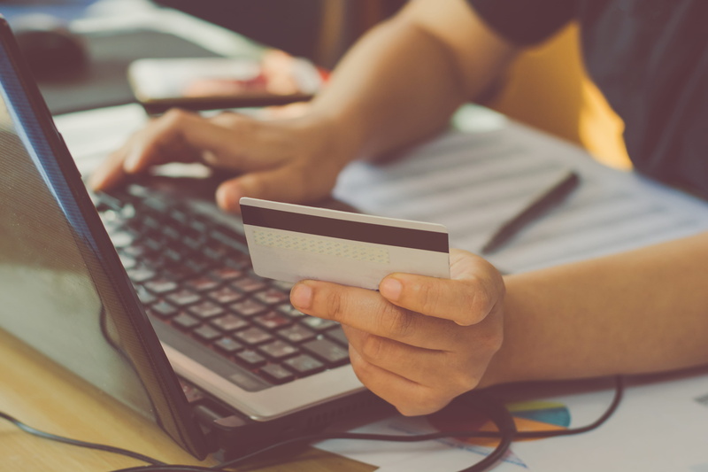 consumerism, credit card, finance, close-up, type, computer, ecommerce, computer equipment, home shopping, wireless technology, typing, keyboard, internet