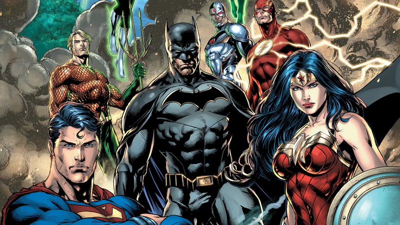 craft, representation, religion, 1080P, Comics, Justice League, male likeness, Wonder Woman, multi colored, Cyborg (DC Comics), Green Lantern, belief