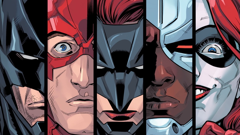 Flash, Batman, DC Comics, Harley Quinn, 1080P, Cyborg (DC Comics), Batwoman