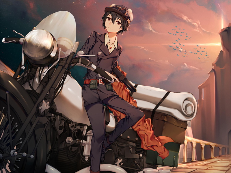 Anime, Hermes (Kinos Journey), Kino (Kinos Journey), Kinos Journey, 1080P