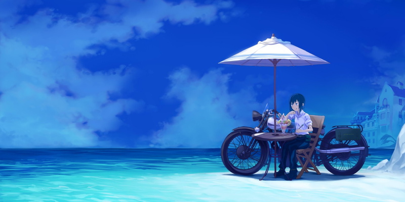 Hermes (Kinos Journey), Anime, Kinos Journey, 1080P, Kino (Kinos Journey)