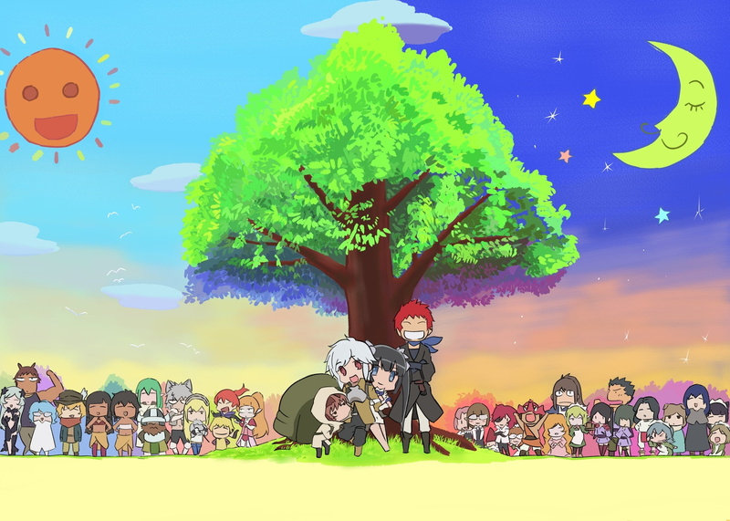 Loki (DanMachi), Bom Cornwall, Gareth Landrock, Ganesha (DanMachi), Anya Fromel, Ottar (DanMachi), Lunoire Faust, Kashima Ouka, Mia Grand, Demeter (DanMachi)