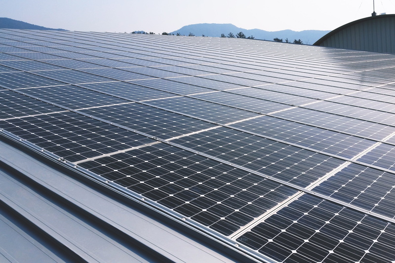 solar energy, nature, industry, architecture, 4K, built structure, renewable energy, roof, finance, sun, sky, economy, solar panel, technology, environmental issues