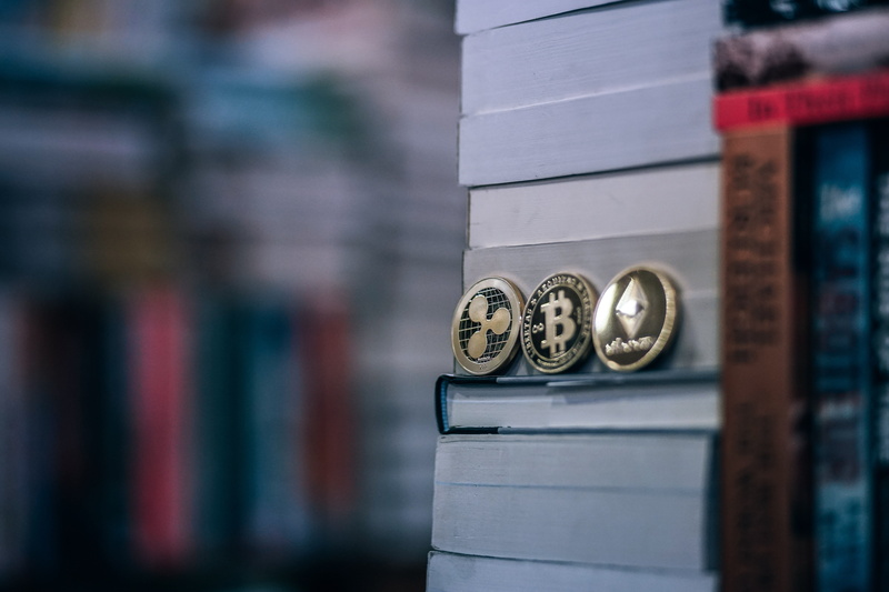 ornate, among, 5K, metal, silver colored, text, selective focus, cryptocurrency, wood - material, ripple, books, placed, outdoors, close-up, coins, safety