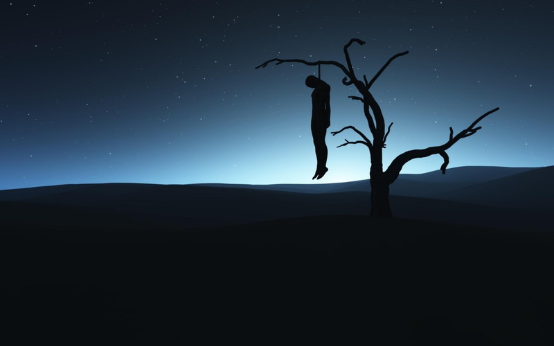 dark, using, sorrow, photos, emo, vector, suicide, rope, mood, 1080P, sd, silhoutte, horror, man