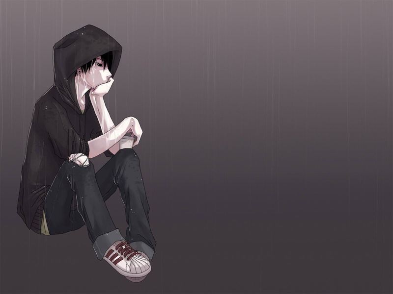 depression - sadness, Emo, digital composite, Sad, copy space, lifestyles, young men, unrecognizable person, business, covering, 720P, indoors, males