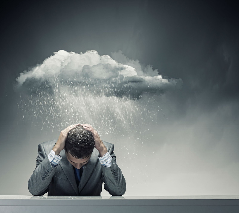 frustration, storm, cloud - sky, sorrow, Dark, adult, one person, depression - sadness, 720P, depression, emotional stress, males, business, water, nature
