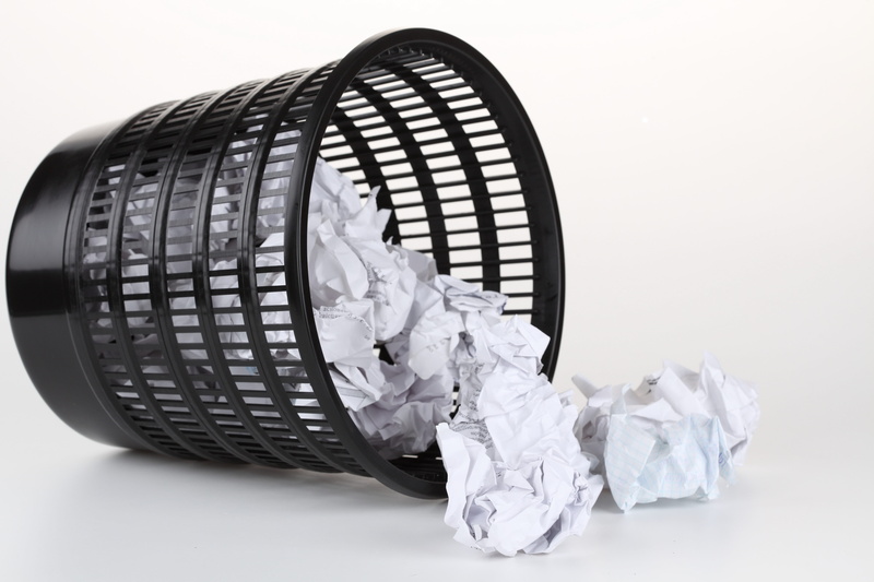 business, white, black, wastepaper Basket, white color, close-up, garbage Can, garbage Dump, garbage, single Object, no people, crumpled paper, urn, white background